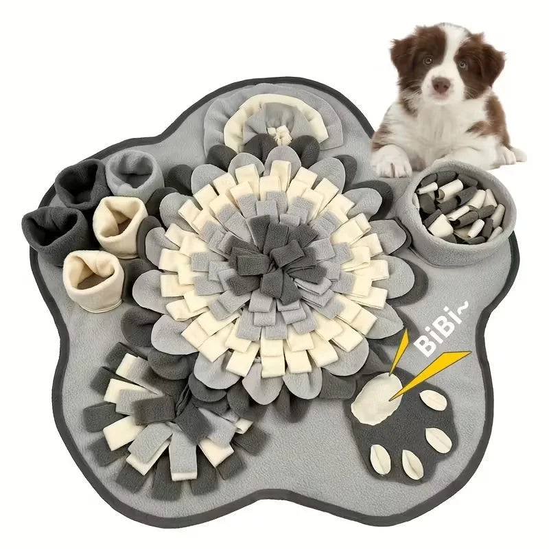 Interactive Snuffle Mat for Dogs – Slow Feeder & Foraging Activity Mat