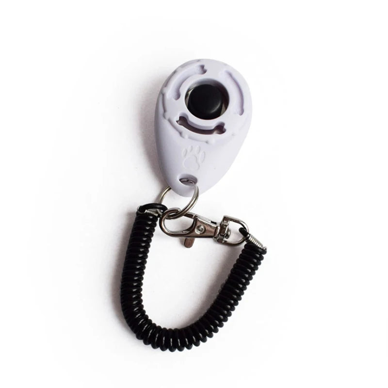 Dog & Cat Training Clicker with Wrist Strap – Pet Behavior Training Tool