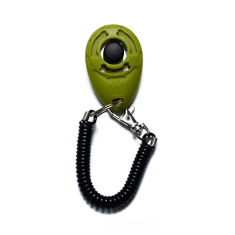 Dog & Cat Training Clicker with Wrist Strap – Pet Behavior Training Tool