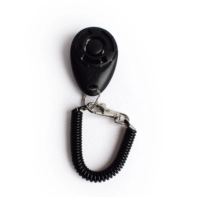 Dog & Cat Training Clicker with Wrist Strap – Pet Behavior Training Tool