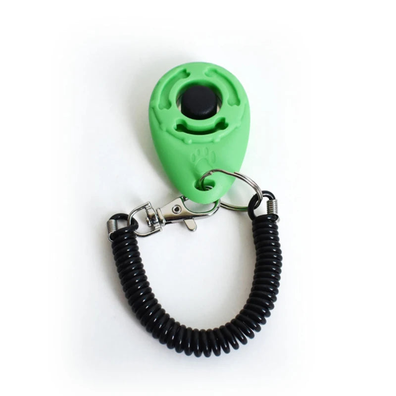 Dog & Cat Training Clicker with Wrist Strap – Pet Behavior Training Tool
