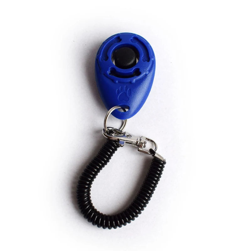 Dog & Cat Training Clicker with Wrist Strap – Pet Behavior Training Tool