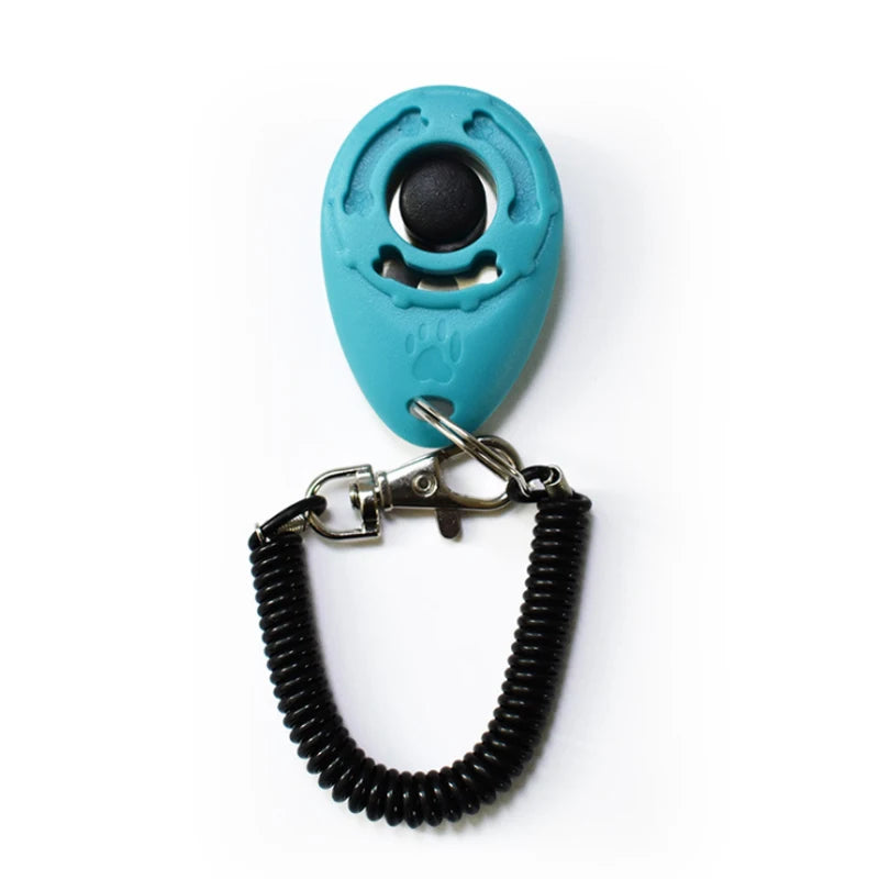 Dog & Cat Training Clicker with Wrist Strap – Pet Behavior Training Tool