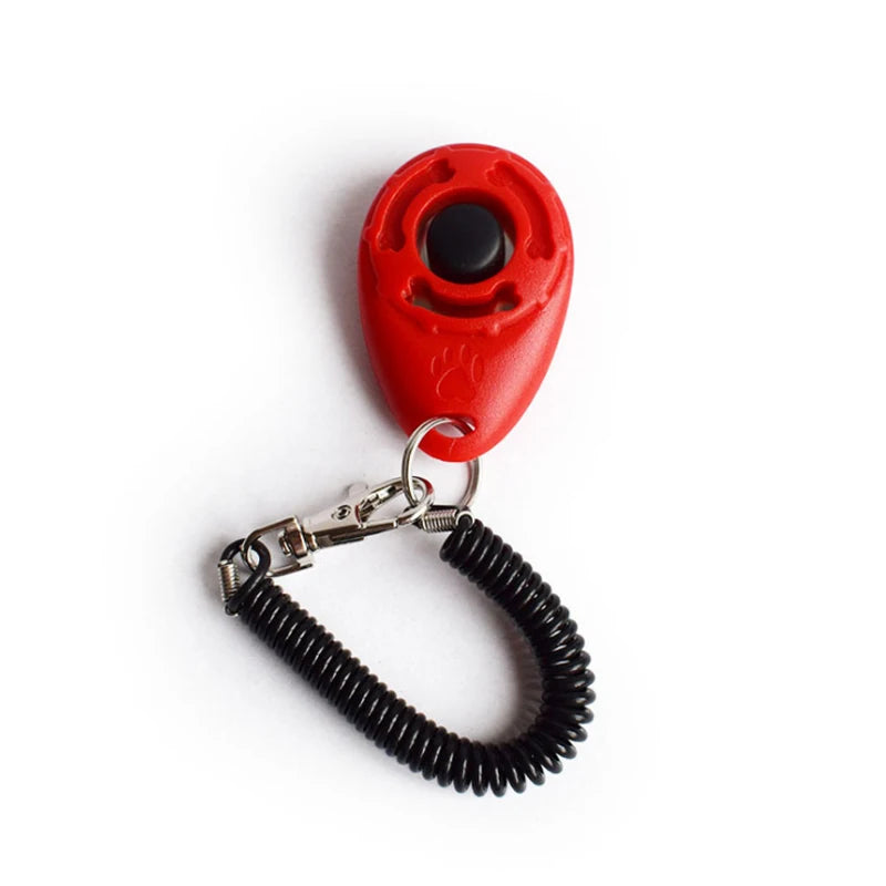 Dog & Cat Training Clicker with Wrist Strap – Pet Behavior Training Tool