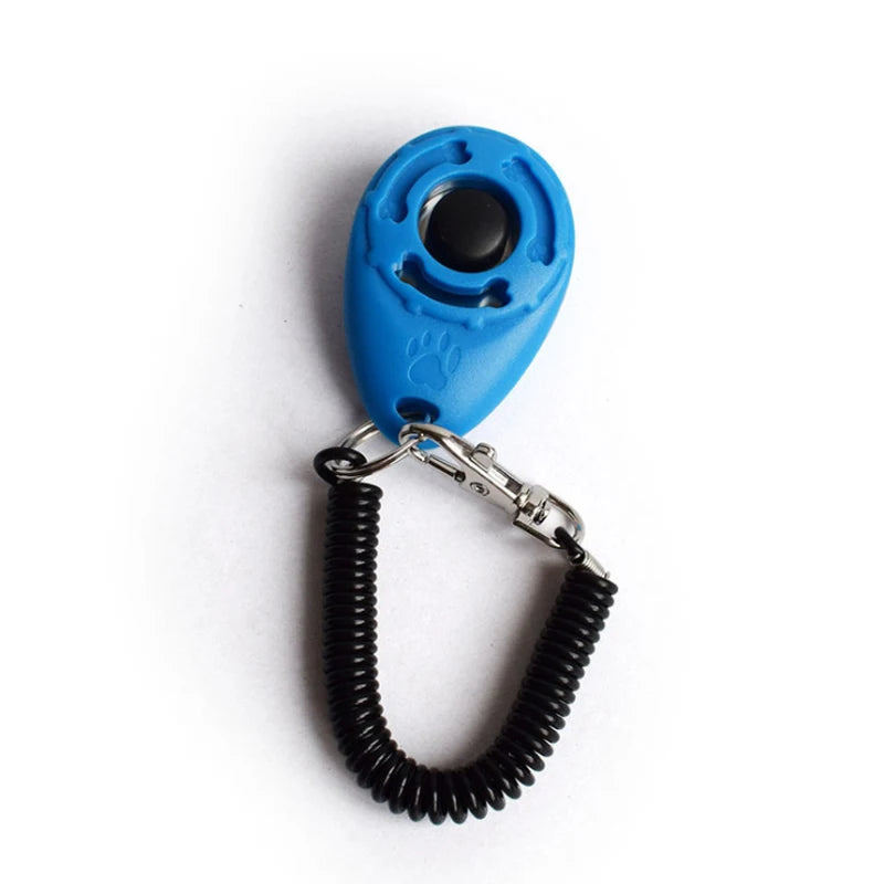 Dog & Cat Training Clicker with Wrist Strap – Pet Behavior Training Tool