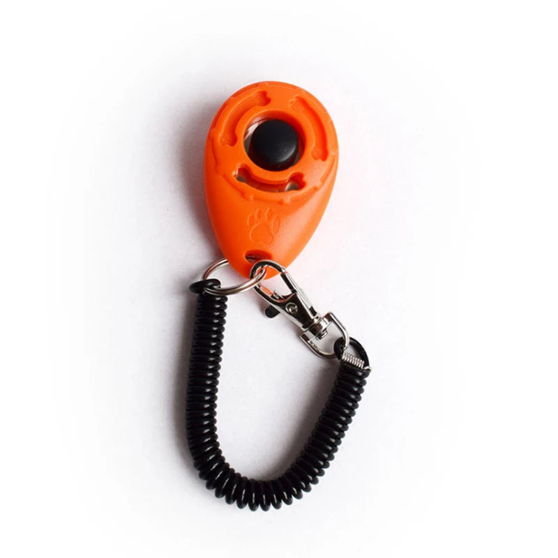 Dog & Cat Training Clicker with Wrist Strap – Pet Behavior Training Tool