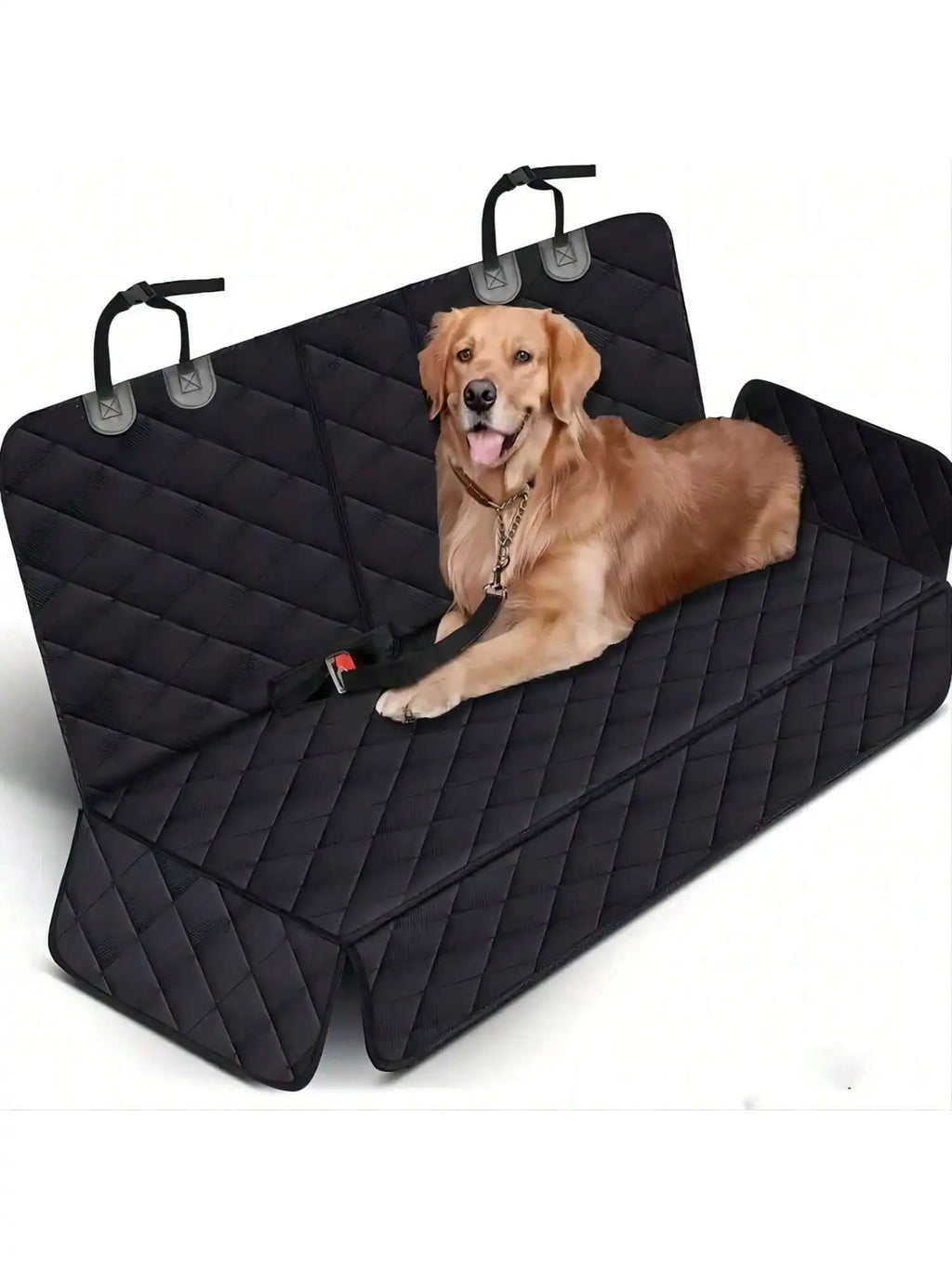Waterproof Dog Car Seat Cover – Back Seat Protector for Pet Travel