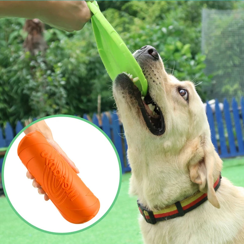 Silicone Dog Flying Disc – Durable Outdoor Fetch & Training Toy