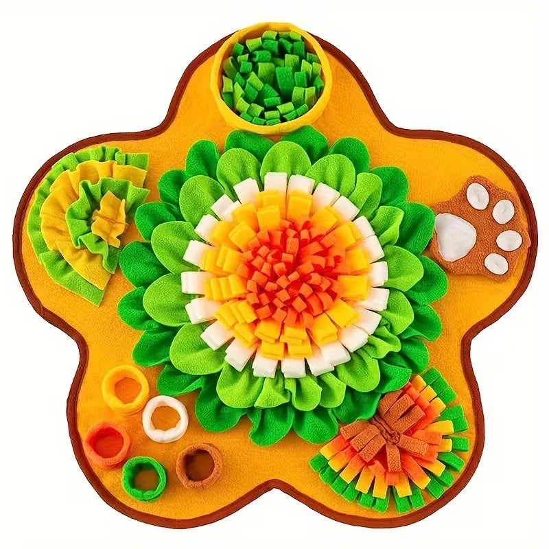 Interactive Snuffle Mat for Dogs – Slow Feeder & Foraging Activity Mat