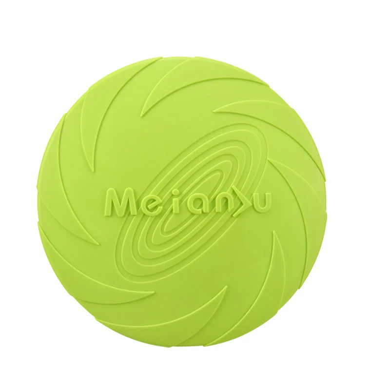 Silicone Dog Flying Disc – Durable Outdoor Fetch & Training Toy