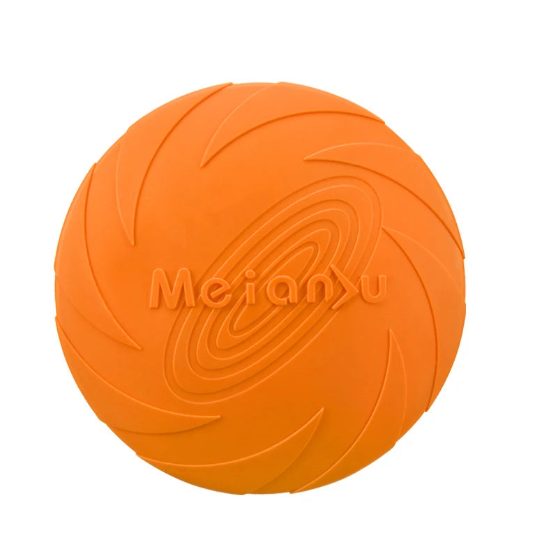 Silicone Dog Flying Disc – Durable Outdoor Fetch & Training Toy