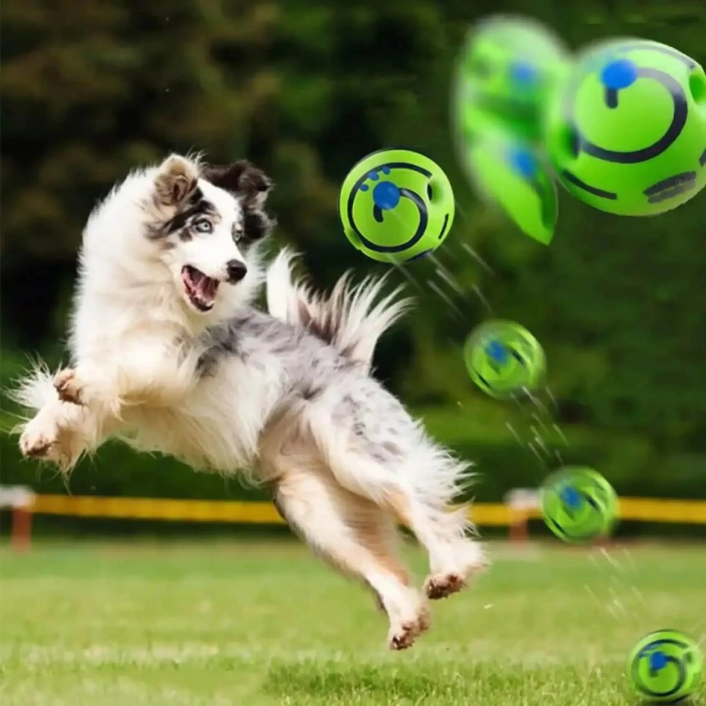 Interactive Giggle Ball for Dogs – Fun Rolling & Sound Toy