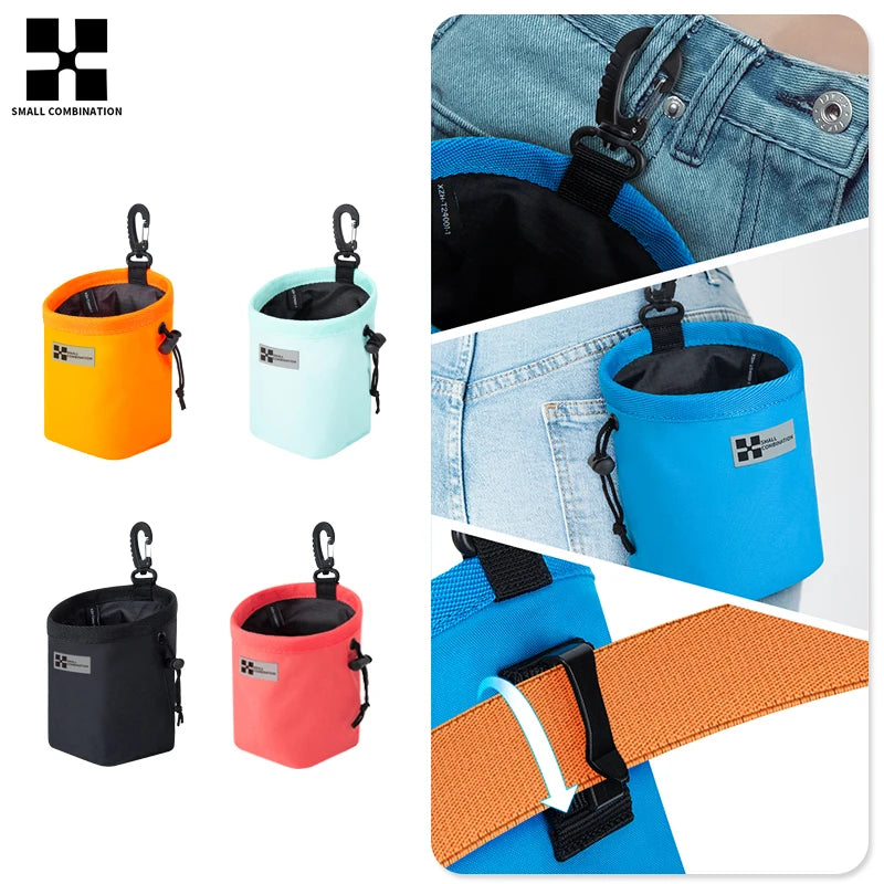 Portable Dog Treat Training Bag – Clip-On Snack Pouch for Walks & Training