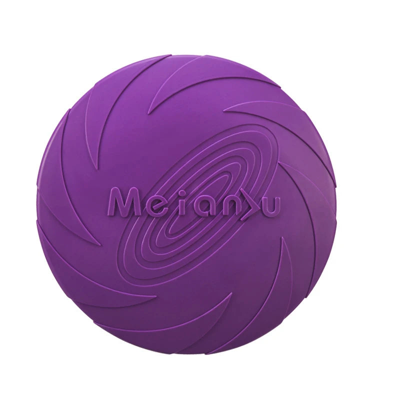Silicone Dog Flying Disc – Durable Outdoor Fetch & Training Toy