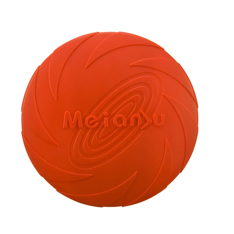 Silicone Dog Flying Disc – Durable Outdoor Fetch & Training Toy