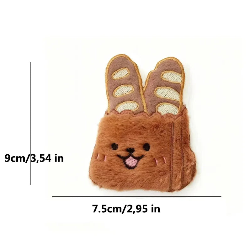 Cute Squeaky Plush Dog Toy – Fun Food-Shaped Puppy Toy