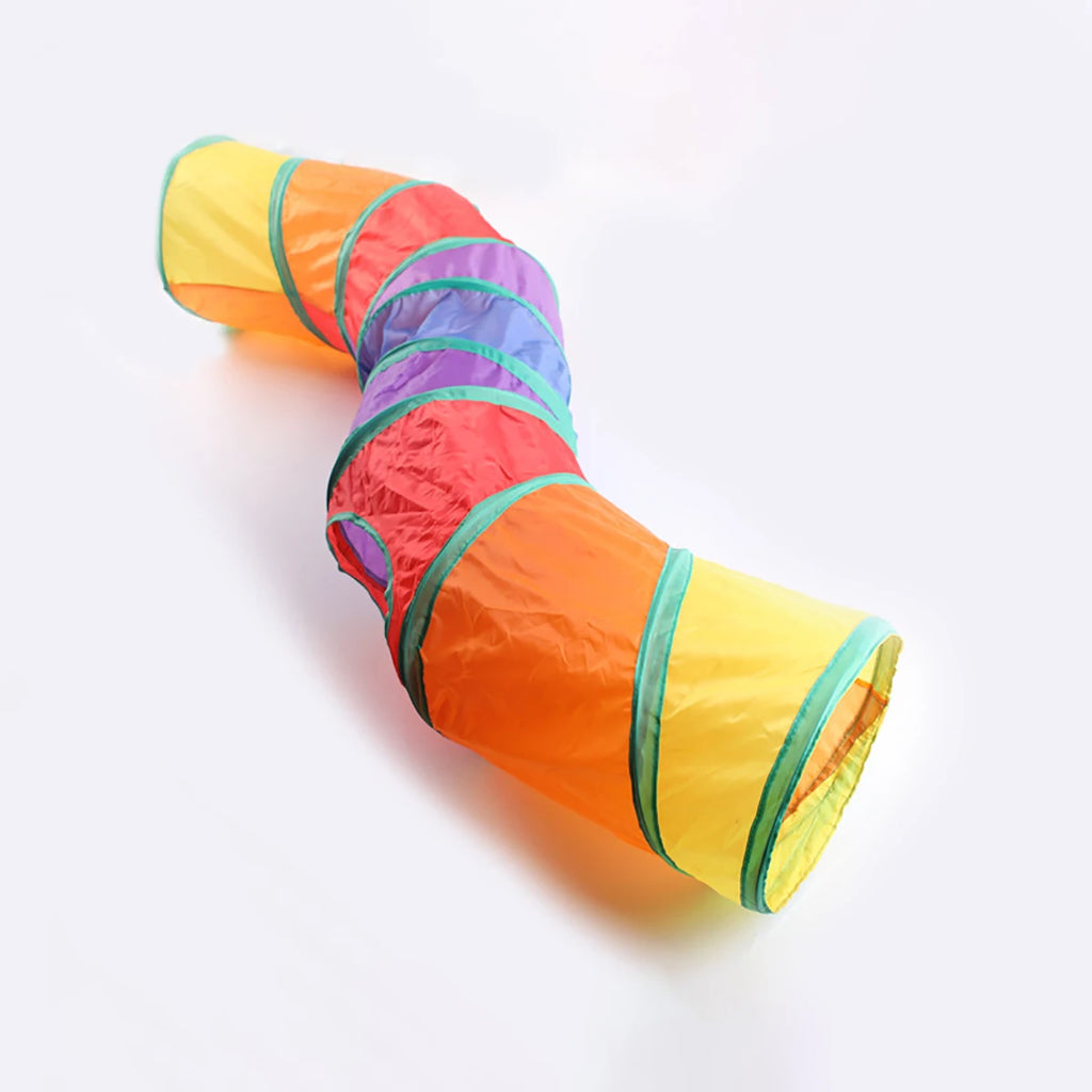 Foldable Cat Tunnel – Interactive Play & Exercise Toy