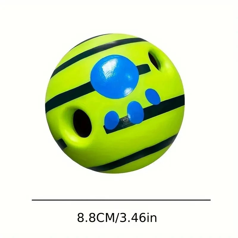 Interactive Giggle Ball for Dogs – Fun Rolling & Sound Toy