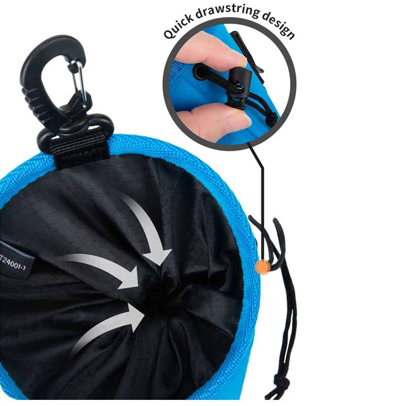 Portable Dog Treat Training Bag – Clip-On Snack Pouch for Walks & Training