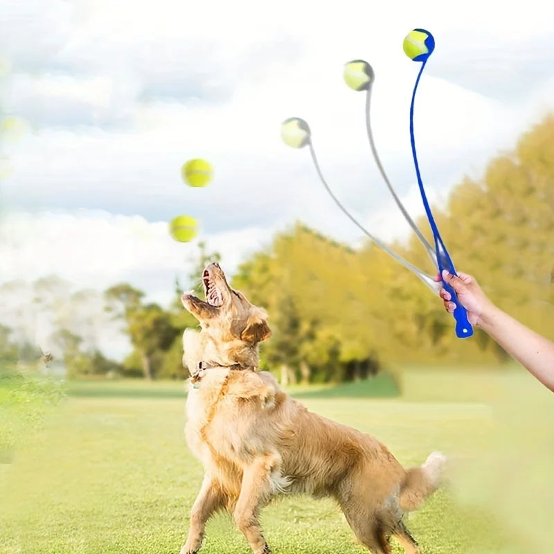 Dog Tennis Ball Launcher – Outdoor Fetch & Exercise Toy (Ball Not Included)