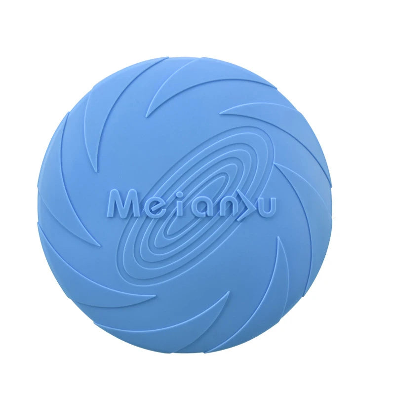 Silicone Dog Flying Disc – Durable Outdoor Fetch & Training Toy