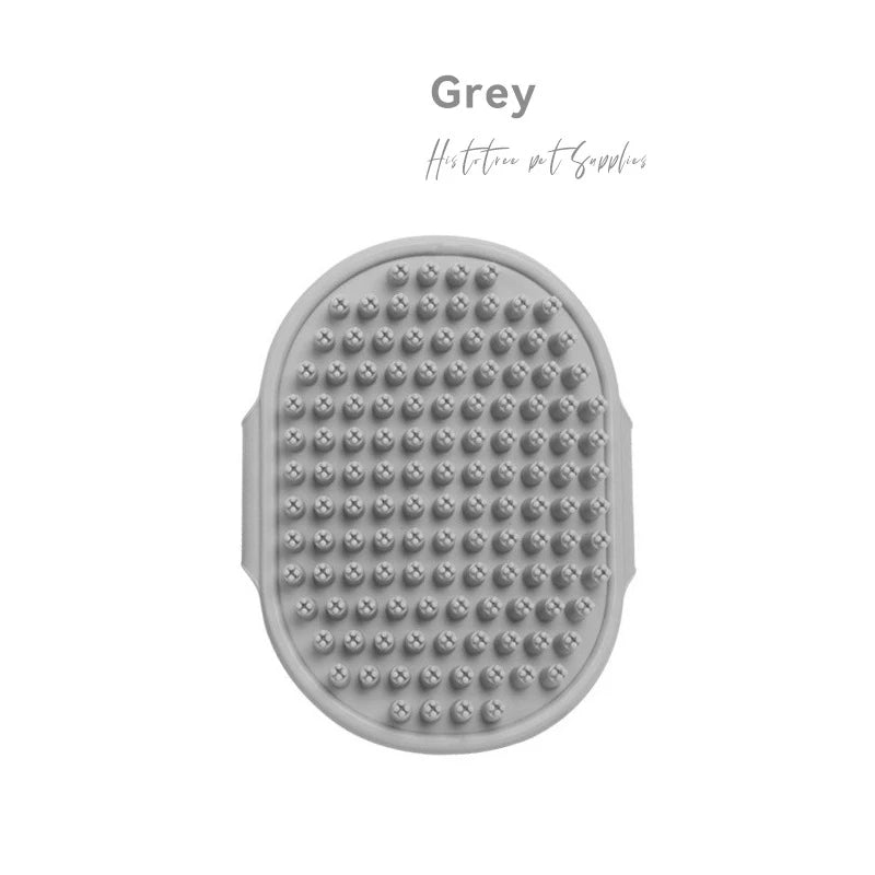 Pet Grooming & Deshedding Massage Brush for Dogs & Cats