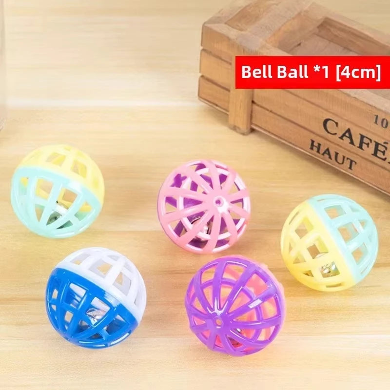 Interactive Cat Puzzle Toy – Felt Activity Box with Ball