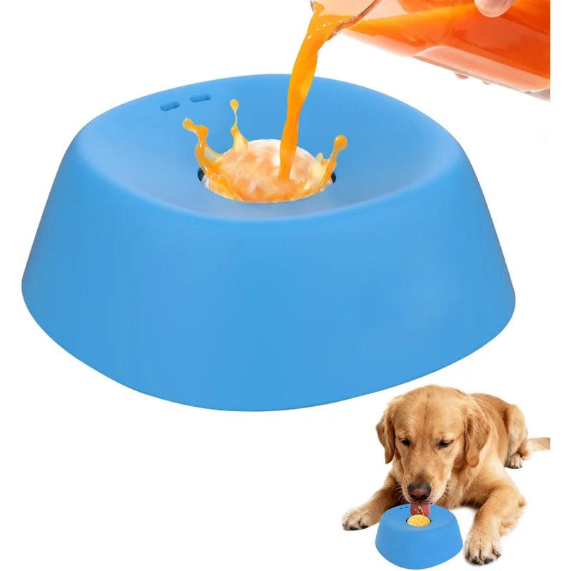Anti-Choking Slow Feeder Dog Bowl – Non-Slip Lick Bowl for Treats, Yogurt & Broth