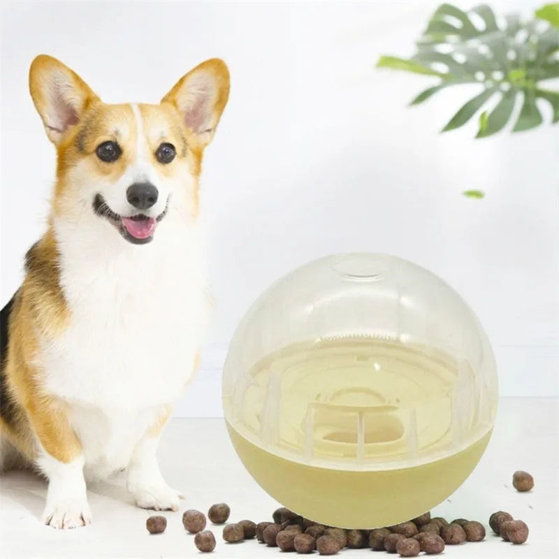 Interactive Treat Dispensing Ball for Dogs & Cats – Slow Feeder Toy