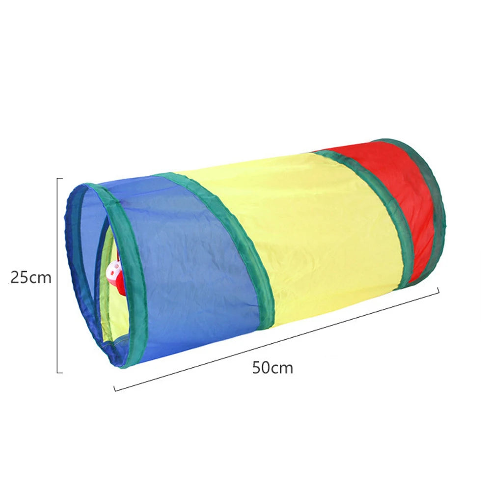 Foldable Cat Tunnel – Interactive Play & Exercise Toy