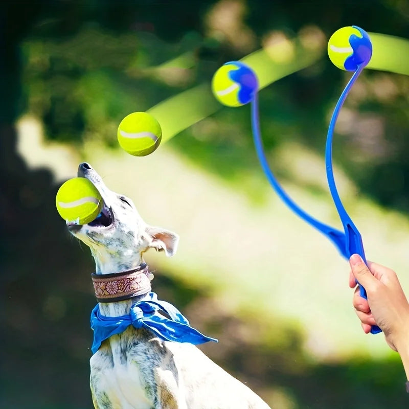 Dog Tennis Ball Launcher – Outdoor Fetch & Exercise Toy (Ball Not Included)