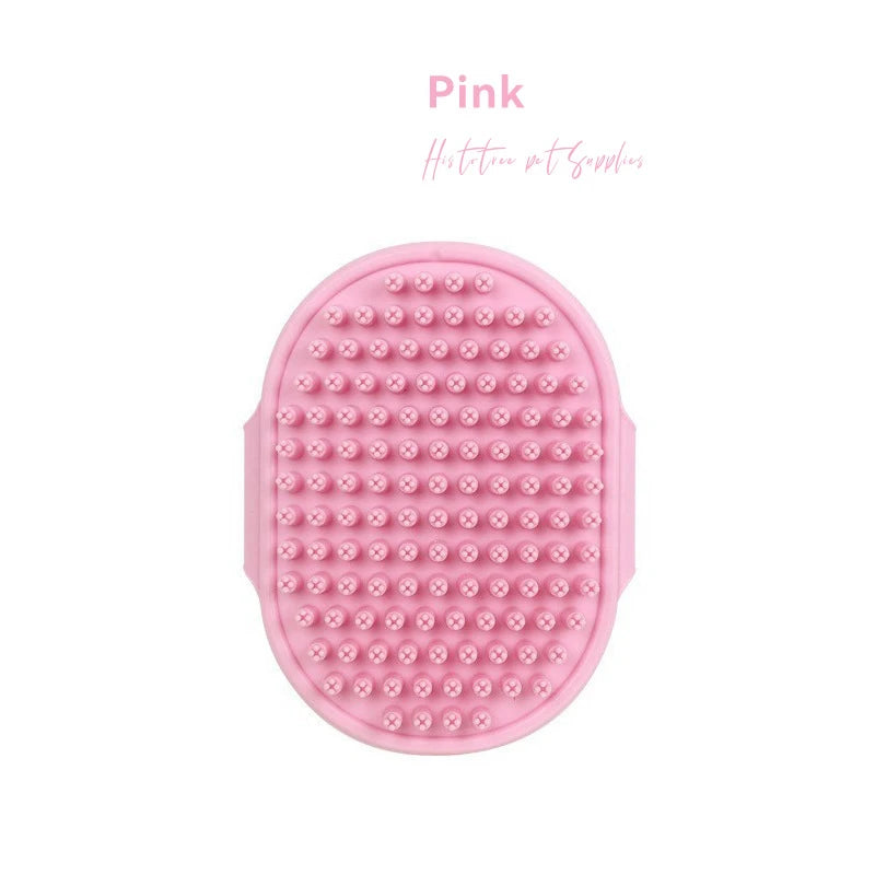 Pet Grooming & Deshedding Massage Brush for Dogs & Cats