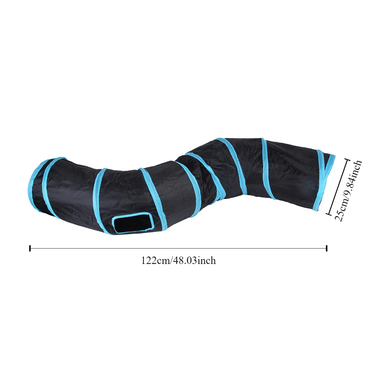 Foldable Cat Tunnel – Interactive Play & Exercise Toy