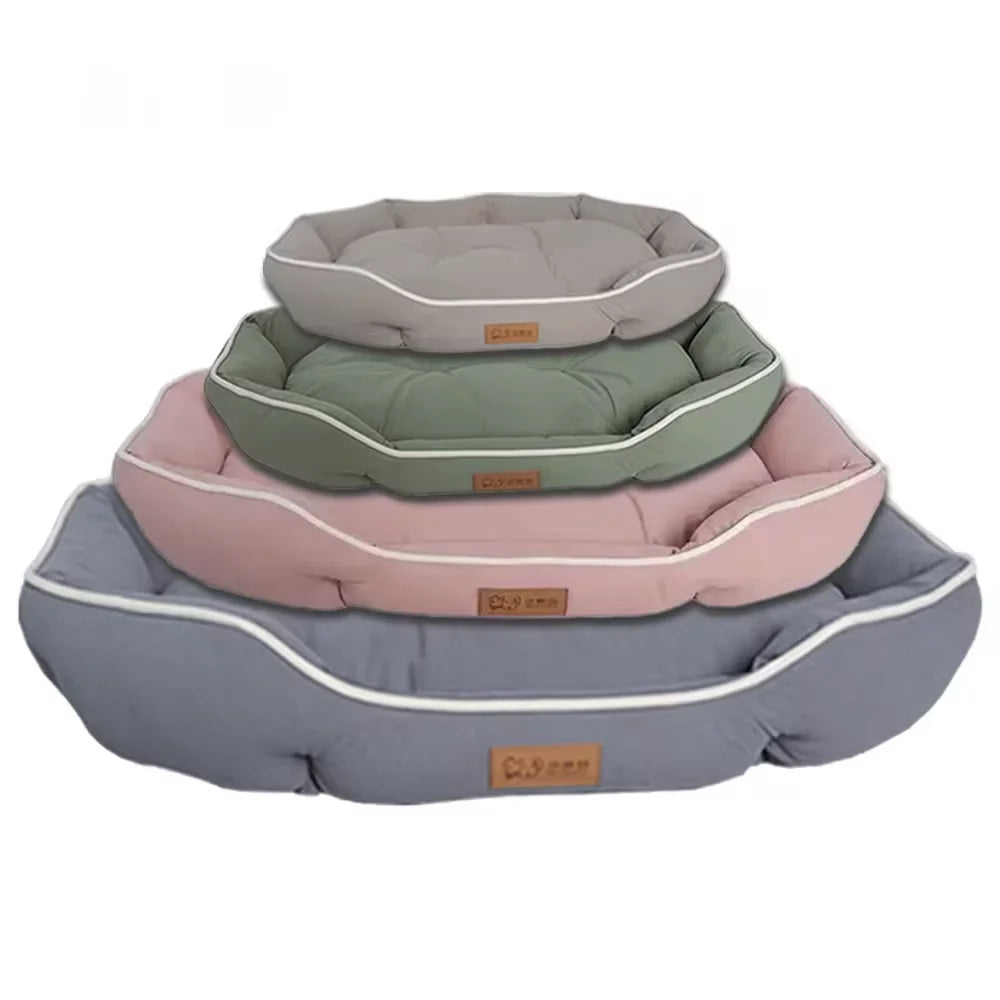 Large Comfortable Dog Bed – Soft Washable Pet Sofa for Dogs & Cats