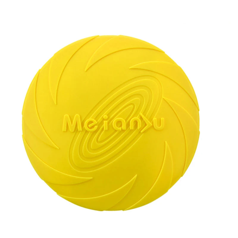 Silicone Dog Flying Disc – Durable Outdoor Fetch & Training Toy